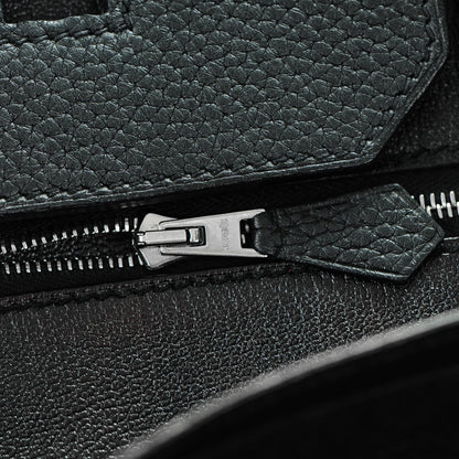 Hermes Taurillon Clemence Birkin 40 Black 15 of 25