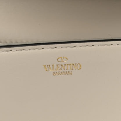 Valentino Garavani Calfskin Vlogo Loco Shoulder Bag Light Ivory 6 of 10