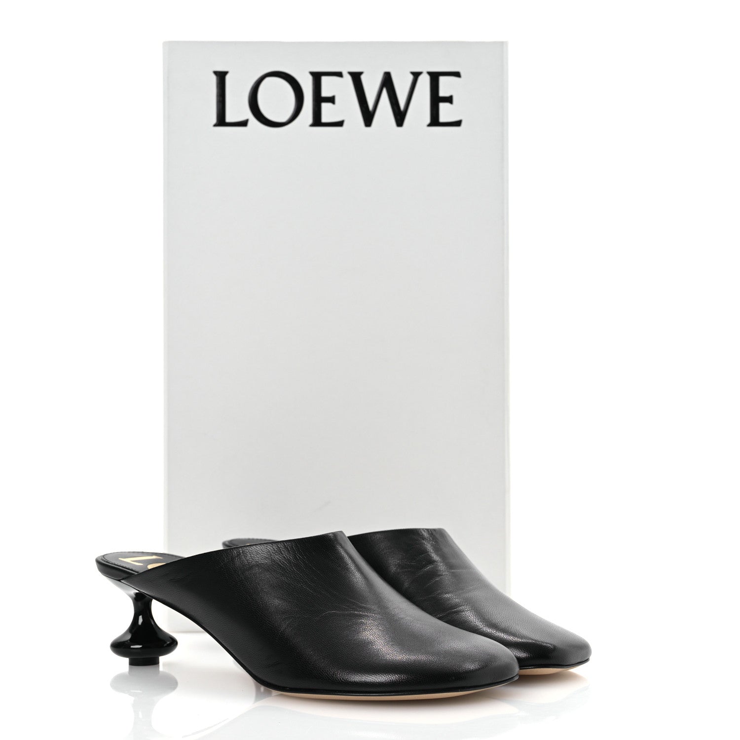 Loewe Goatskin Toy 45 Mule 36 Black 13 of 13