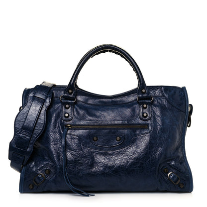 Balenciaga Agneau Classic Hardware City Marine 1 of 13
