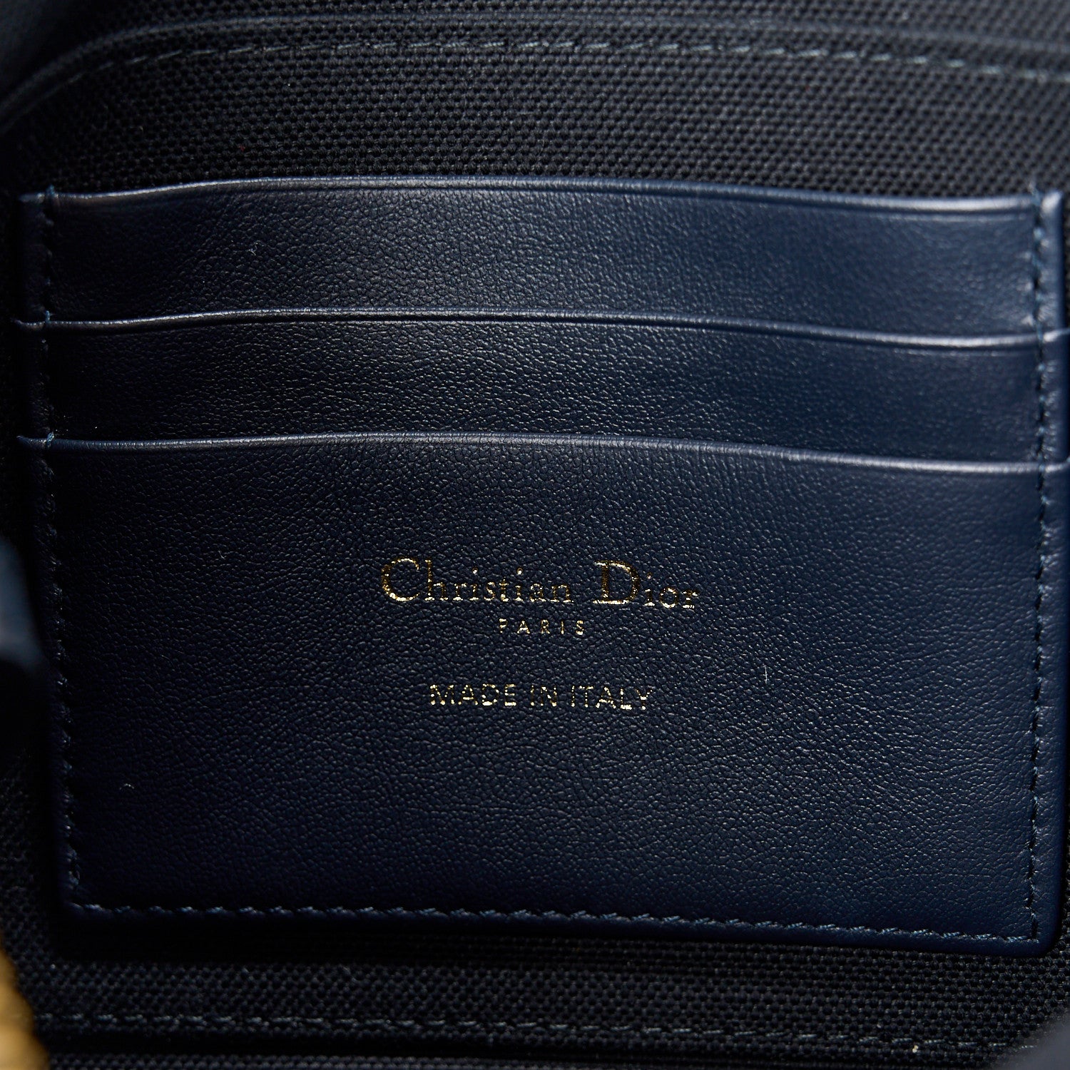 Christian Dior Oblique 30 Montaigne Pouch Blue 7 of 11
