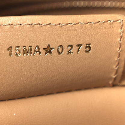 Christian Dior Calfskin Macrocannage Medium D-Motion Bag Light Gold 7 of 10