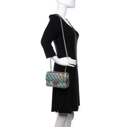 Chanel Metallic Goatskin Quilted Mini 2.55 Reissue Flap Multicolor 2 of 11
