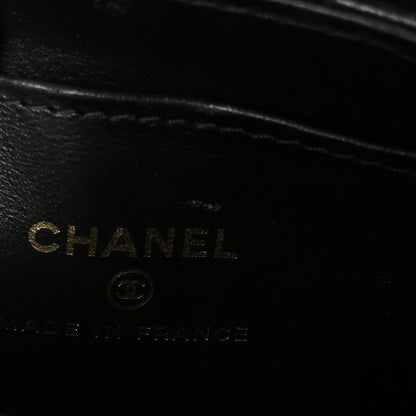 Chanel Shiny Aged Calfskin Quilted Mini Nano Kelly Shopper Black 6 of 11