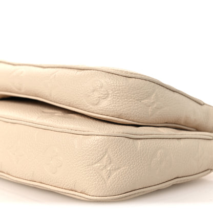 Louis Vuitton Empreinte Monogram Giant Multi Pochette Accessories Cream 9 of 9