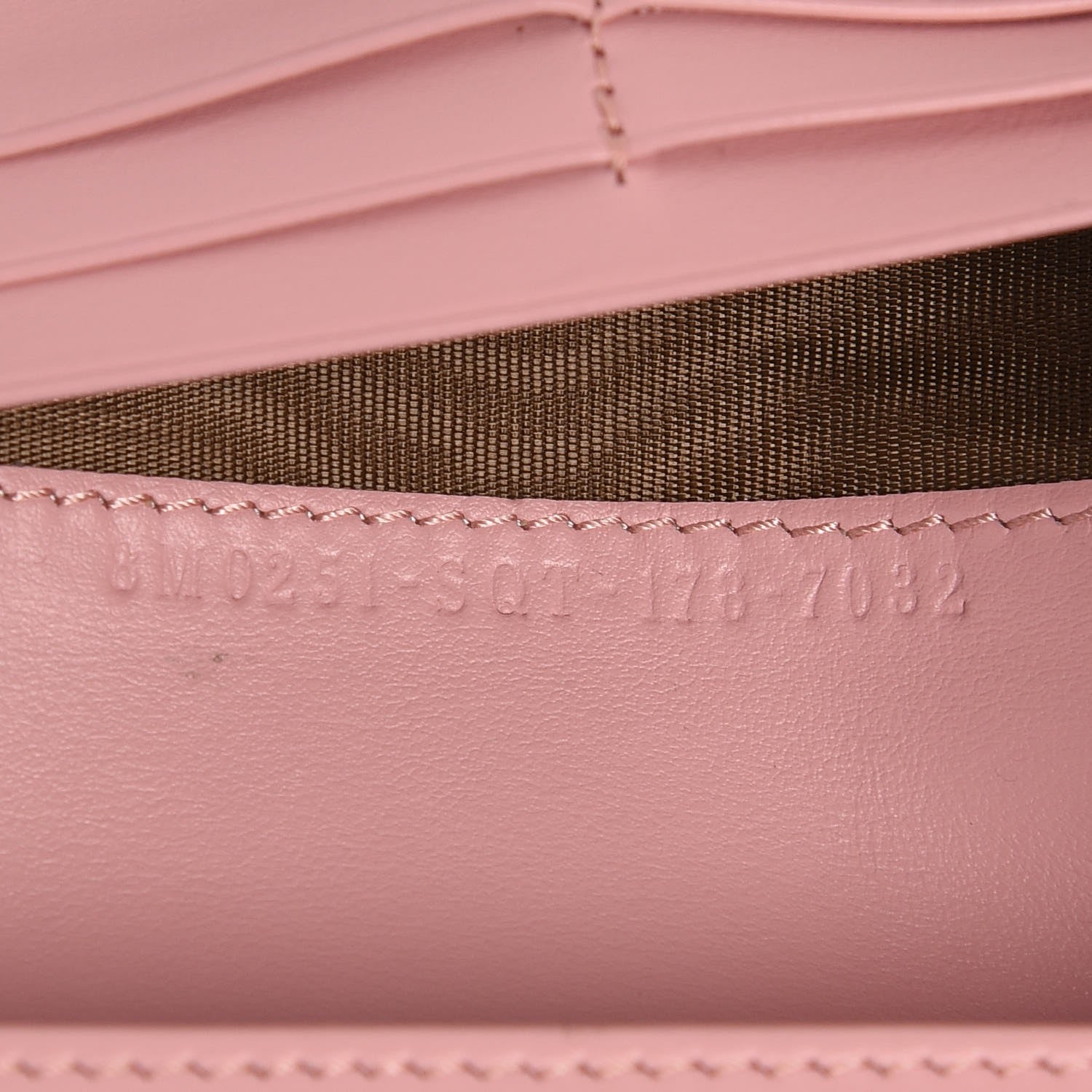 Fendi Vitello Elite Century Hypnoteyes Studded Continental Wallet Bubblegum Multicolor 6 of 8