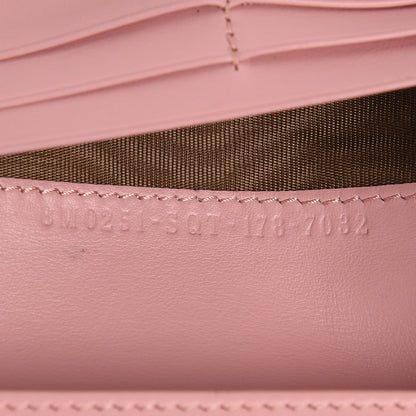 Fendi Vitello Elite Century Hypnoteyes Studded Continental Wallet Bubblegum Multicolor 6 of 8