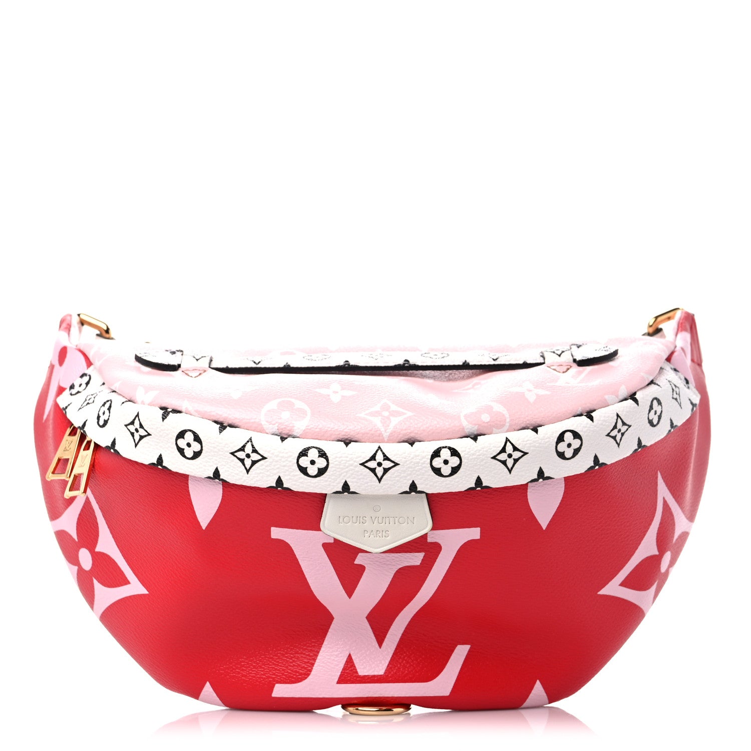 Louis Vuitton Monogram Giant Bumbag Rouge 1 of 10