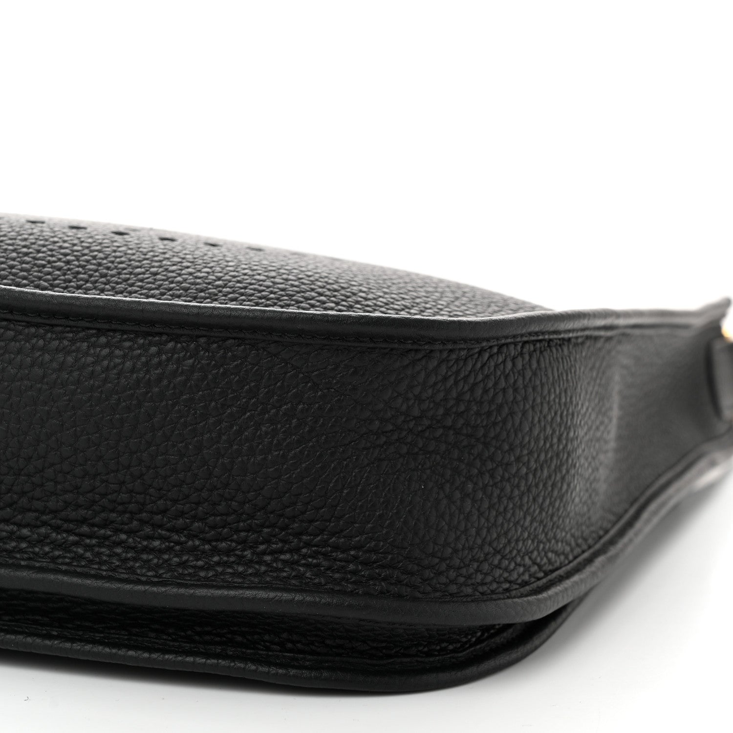 Hermes Taurillon Clemence EVELYNE III PM Black 10 of 11