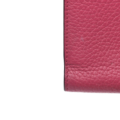 Christian Dior Bullcalf Diorissimo Medium Envelope Wallet Pink 8 of 9