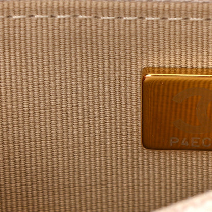 Chanel Gradient Metallic Lambskin Quilted Like A Wallet Wallet On Chain WOC Gold Pink 8 of 11