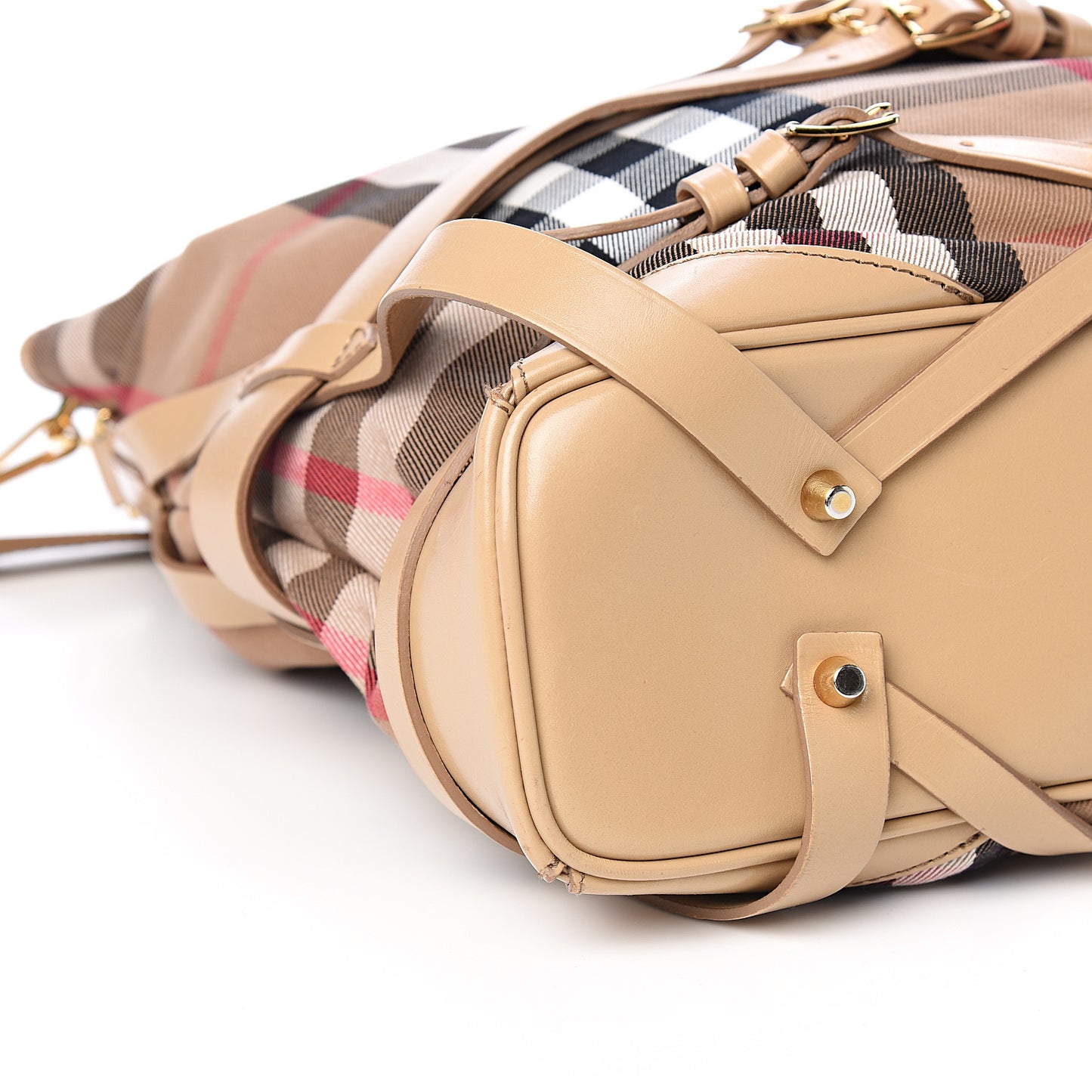 House Check Bridle Calfskin Medium Gosford Hobo