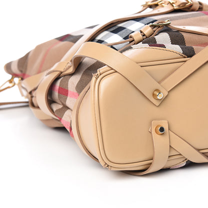 Burberry House Check Bridle Calfskin Medium Gosford Hobo 7 of 10