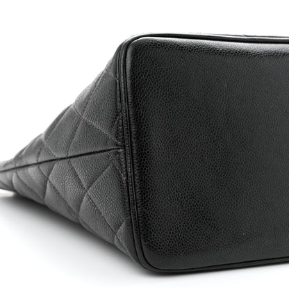 Chanel Caviar Quilted Medallion Tote Black 11 of 13