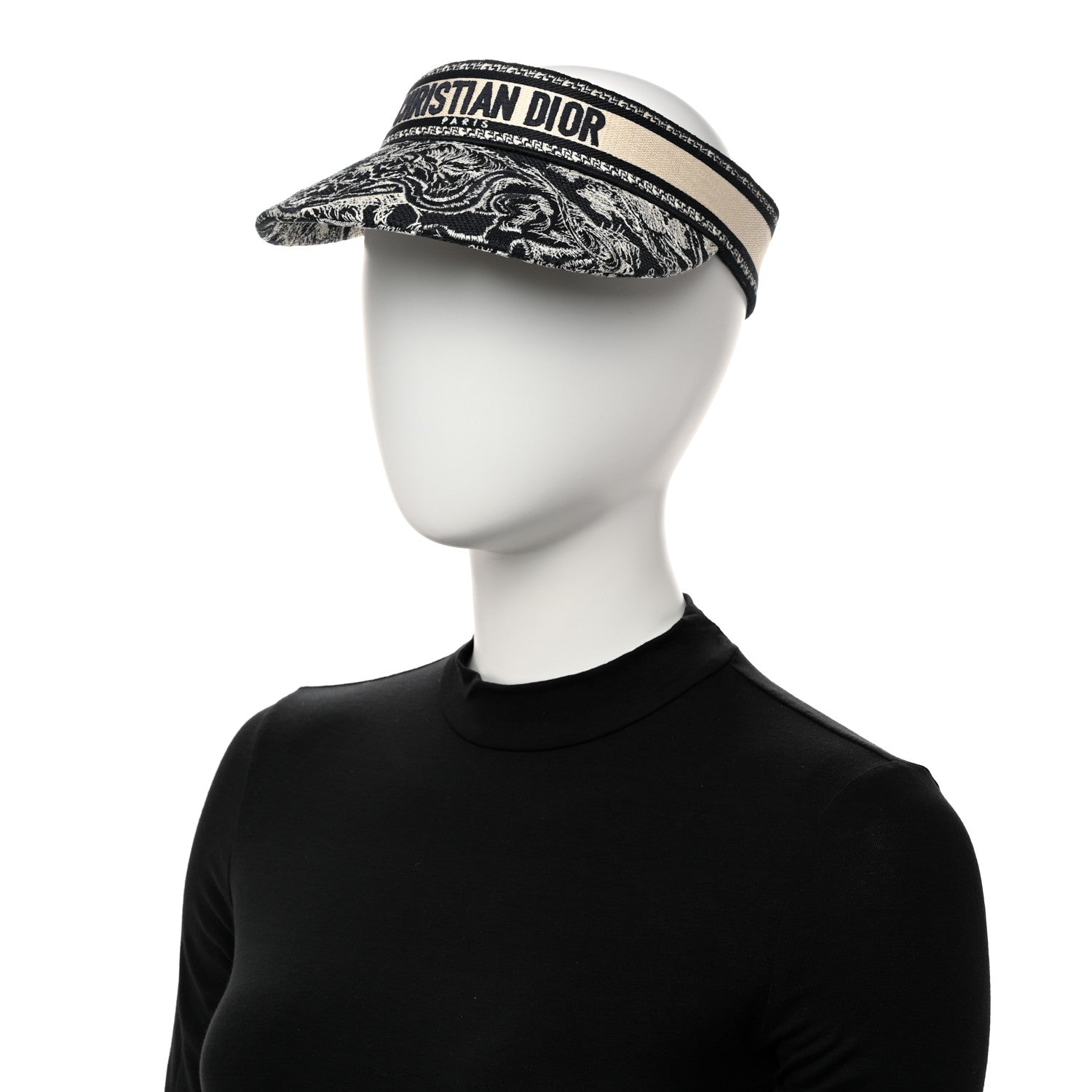 Christian Dior Toile De Jouy Reverse Visor Blue 2 of 8