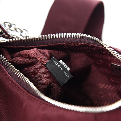Prada Tessuto Nylon Re-Edition 2005 Shoulder Bag Granato 7 of 11