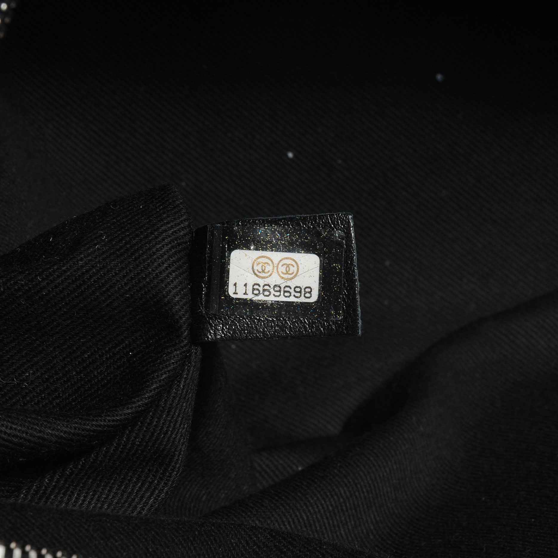 Chanel Calfskin Small Diamond Stitch Tote Black 7 of 8