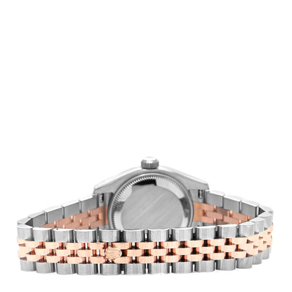 Rolex Stainless Steel 18K Everose Gold Diamond 26mm Oyster Perpetual Datejust Watch Pink 179171 3 of 5