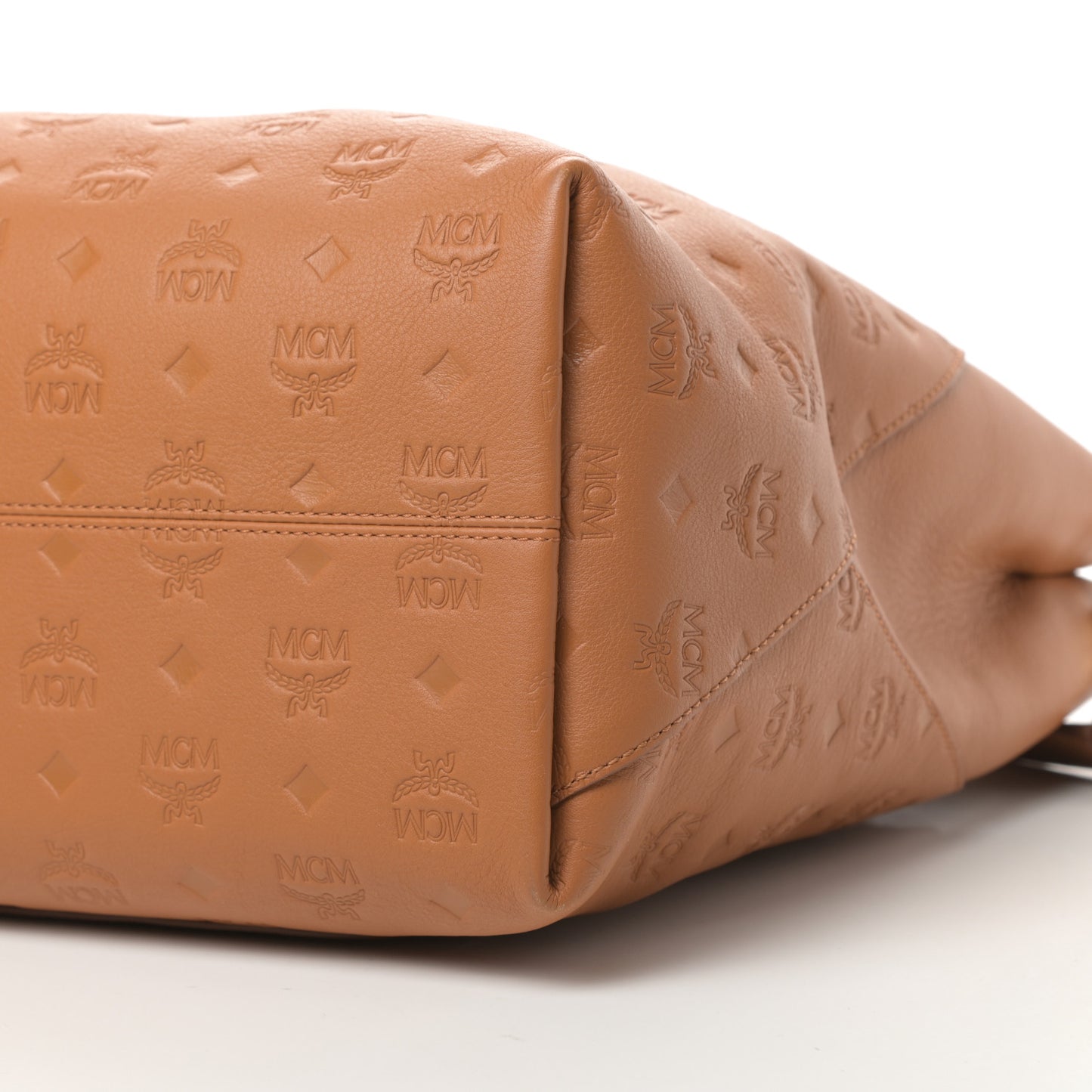 Calfskin Ottomar Monogram Large Klara Hobo Cognac