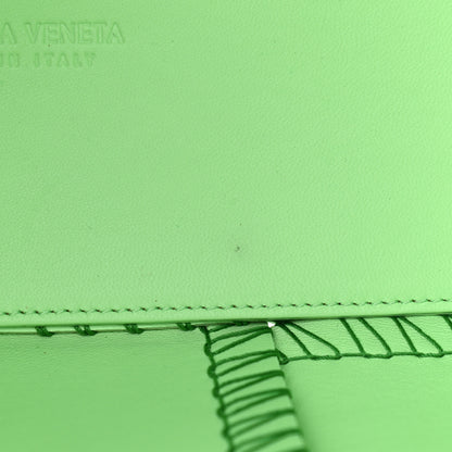 Bottega Veneta Nappa Maxi Intrecciato Overlock Stitched Small Arco Tote Wasabi Parakeet 11 of 11