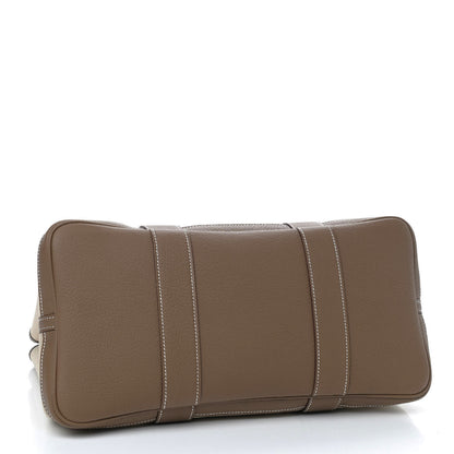 Hermes Twill D Negonda Garden Party 36 MM Tote Beton Etoupe 4 of 9