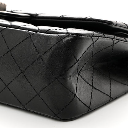 Chanel Aged Calfskin Quilted 2.55 Reissue 225 Flap Black 10 of 11