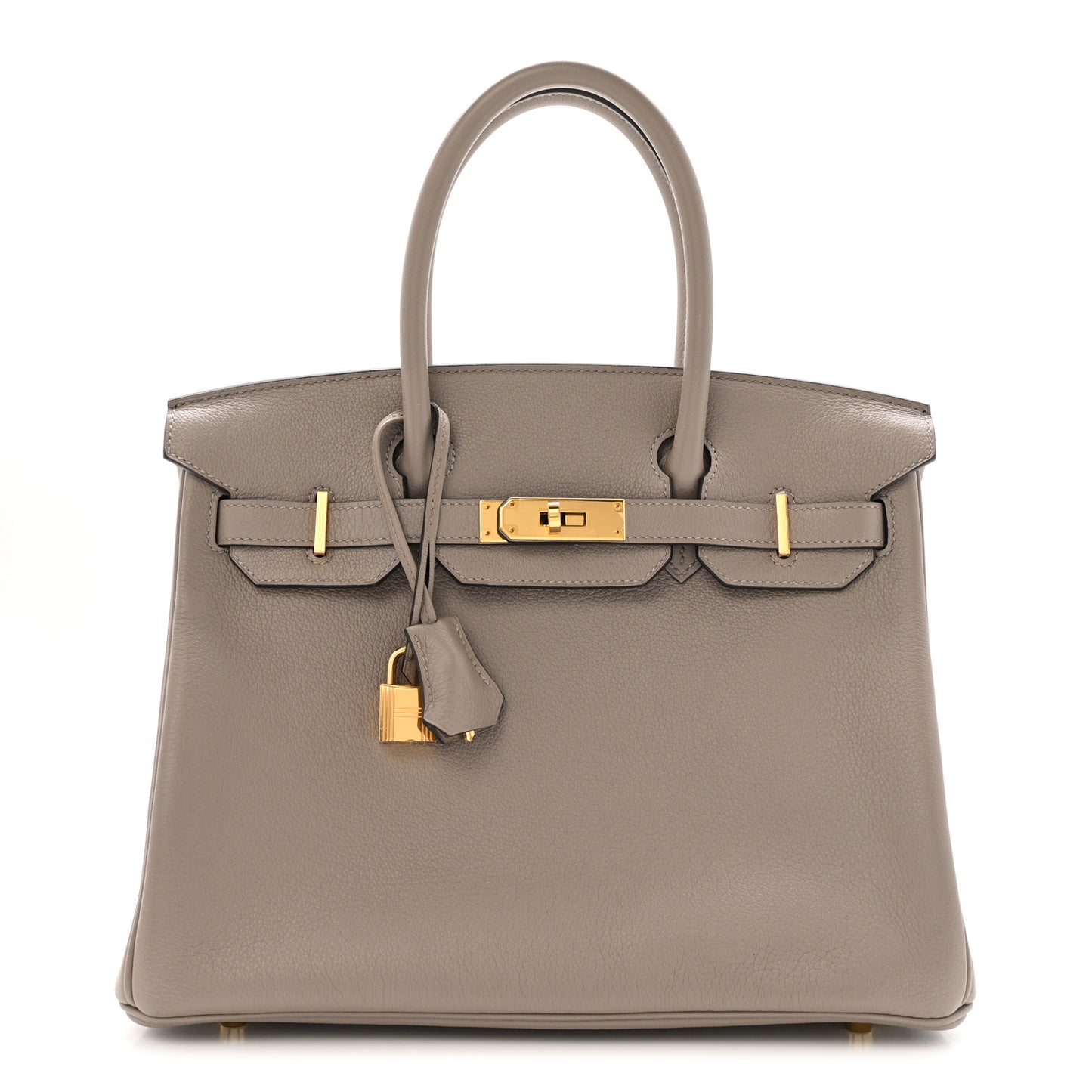 Taurillon Novillo Birkin 30 Gris Asphalte