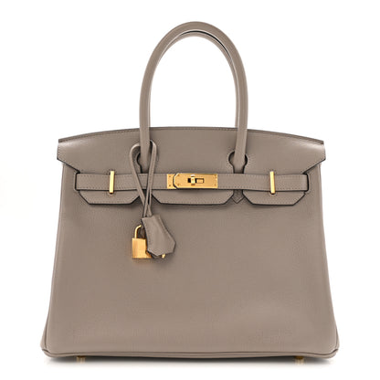 Hermes Taurillon Novillo Birkin 30 Gris Asphalte 1 of 12