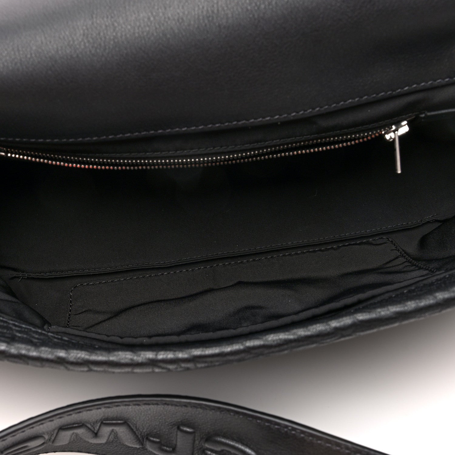 Alexander Wang Pebbled Lambskin Medium Ricco Flap Bag Black 5 of 9