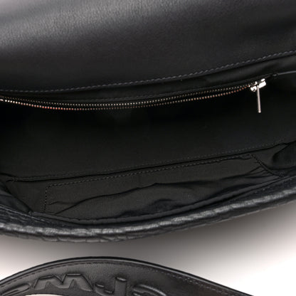 Alexander Wang Pebbled Lambskin Medium Ricco Flap Bag Black 5 of 9