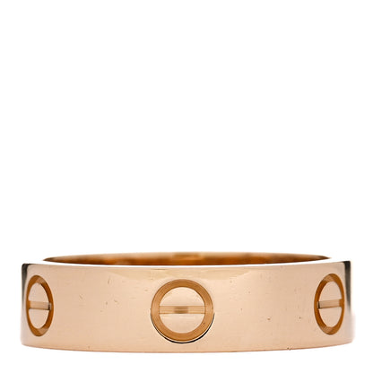 Cartier 18K Yellow Gold 5.5mm LOVE Ring 61 9.5 1 of 6