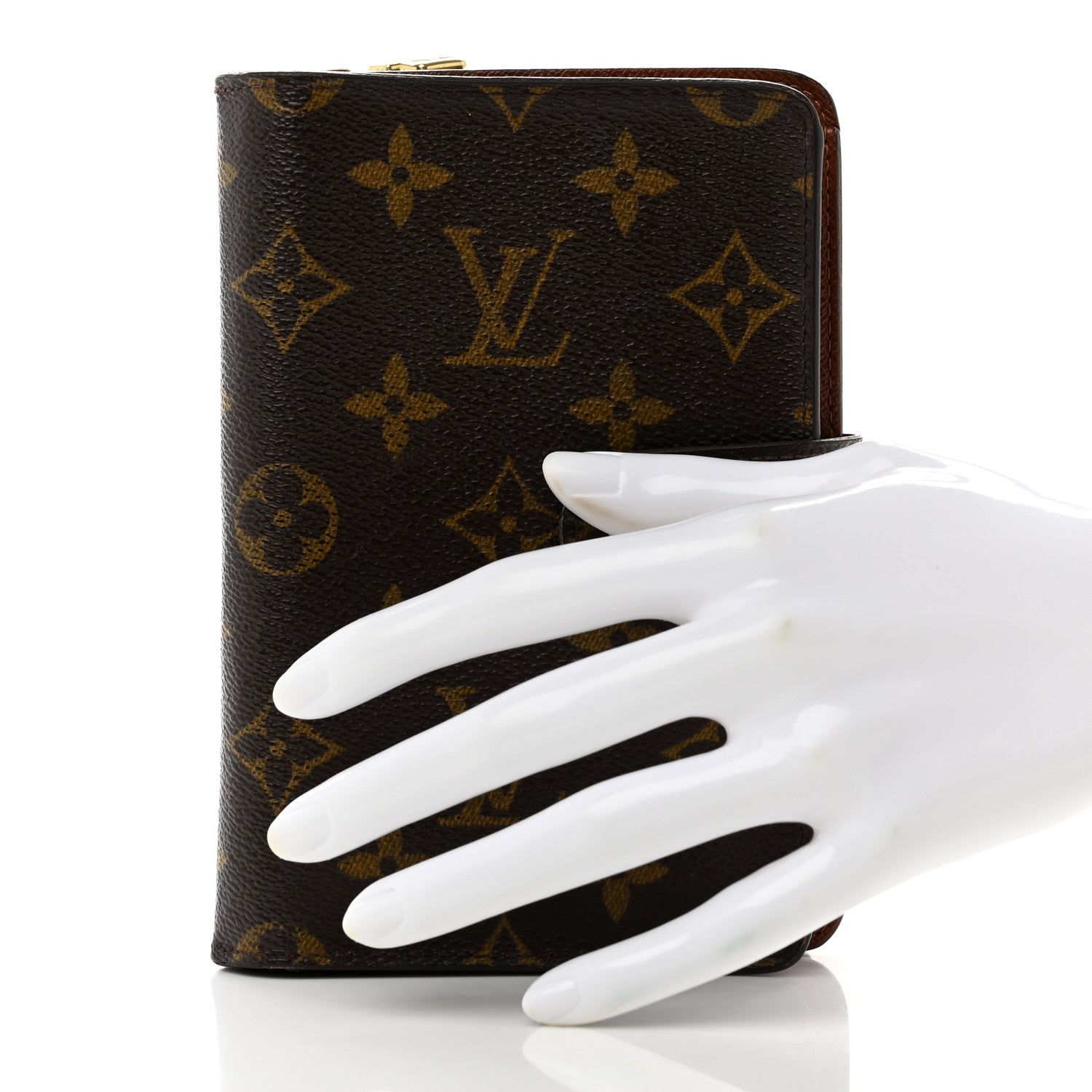 Louis Vuitton Monogram Zipped Papers Wallet 2 of 9