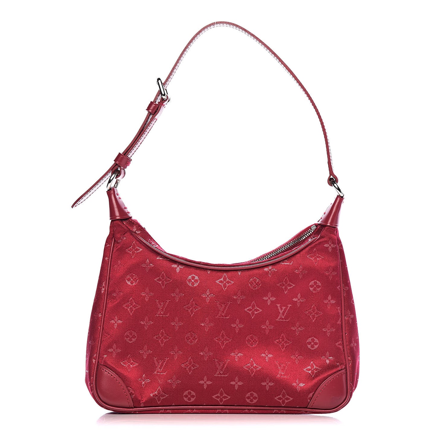 Satin Monogram Little Boulogne Red