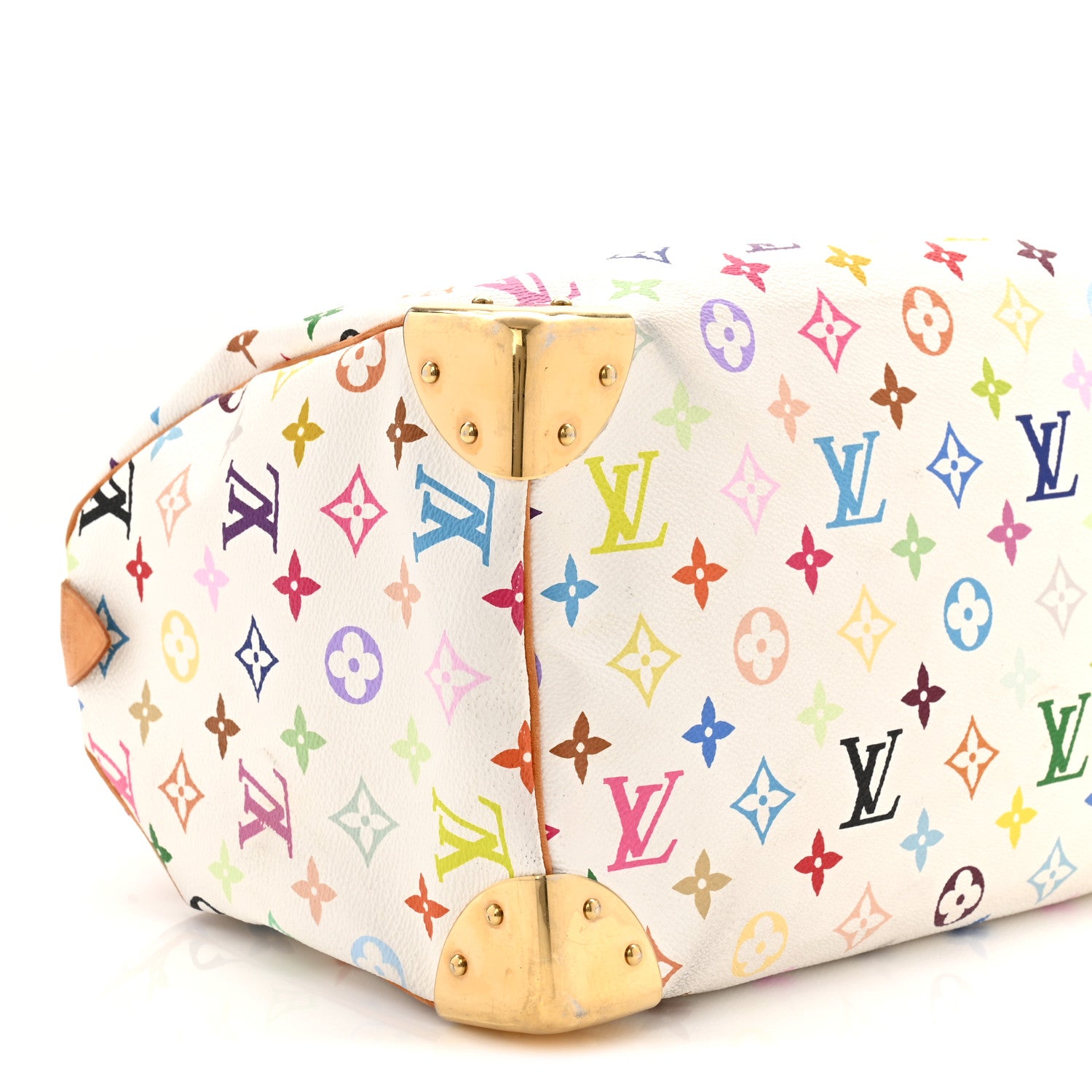 Louis Vuitton Monogram Multicolor Speedy 30 White 8 of 14