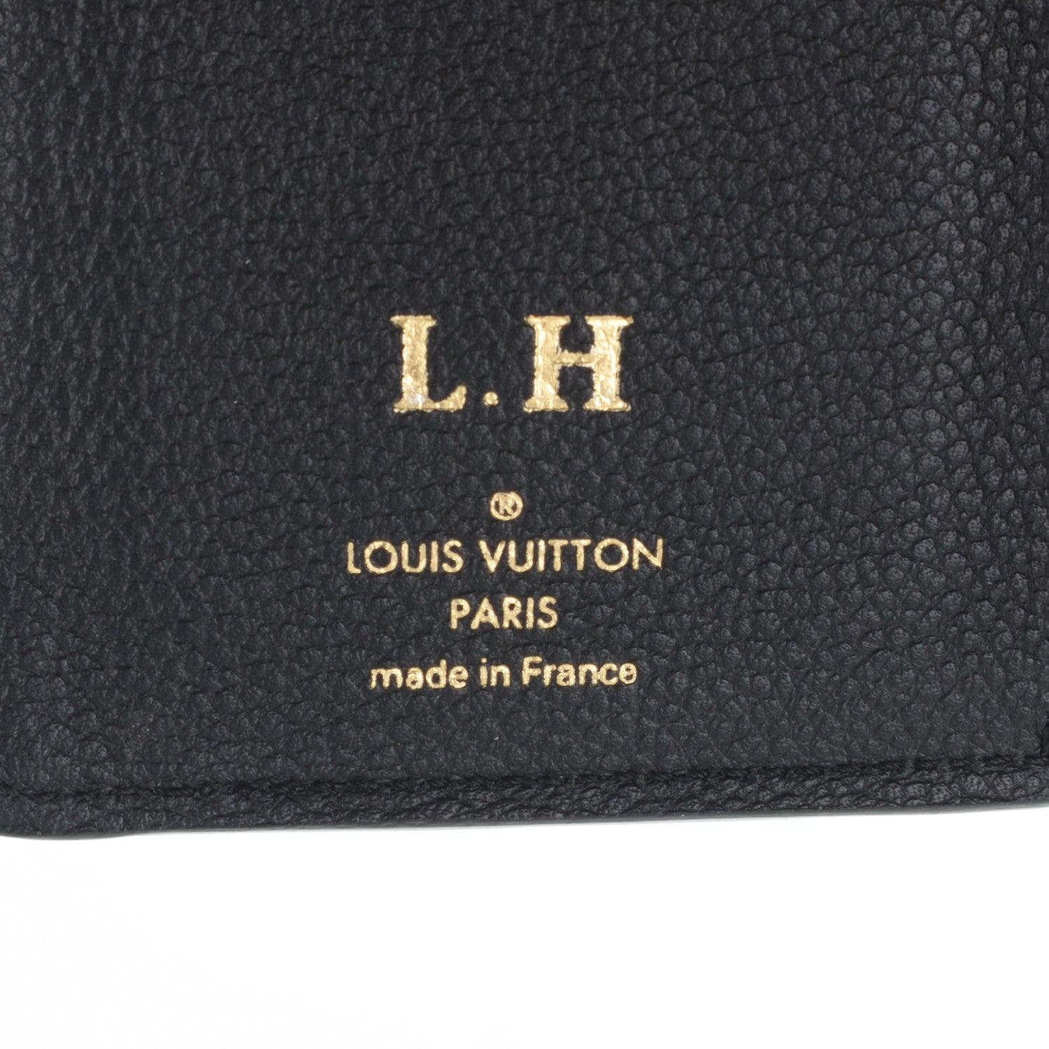 Louis Vuitton Empreinte Compact Curieuse Wallet Black 6 of 7