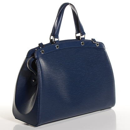 Louis Vuitton Epi Brea MM Indigo 3 of 7