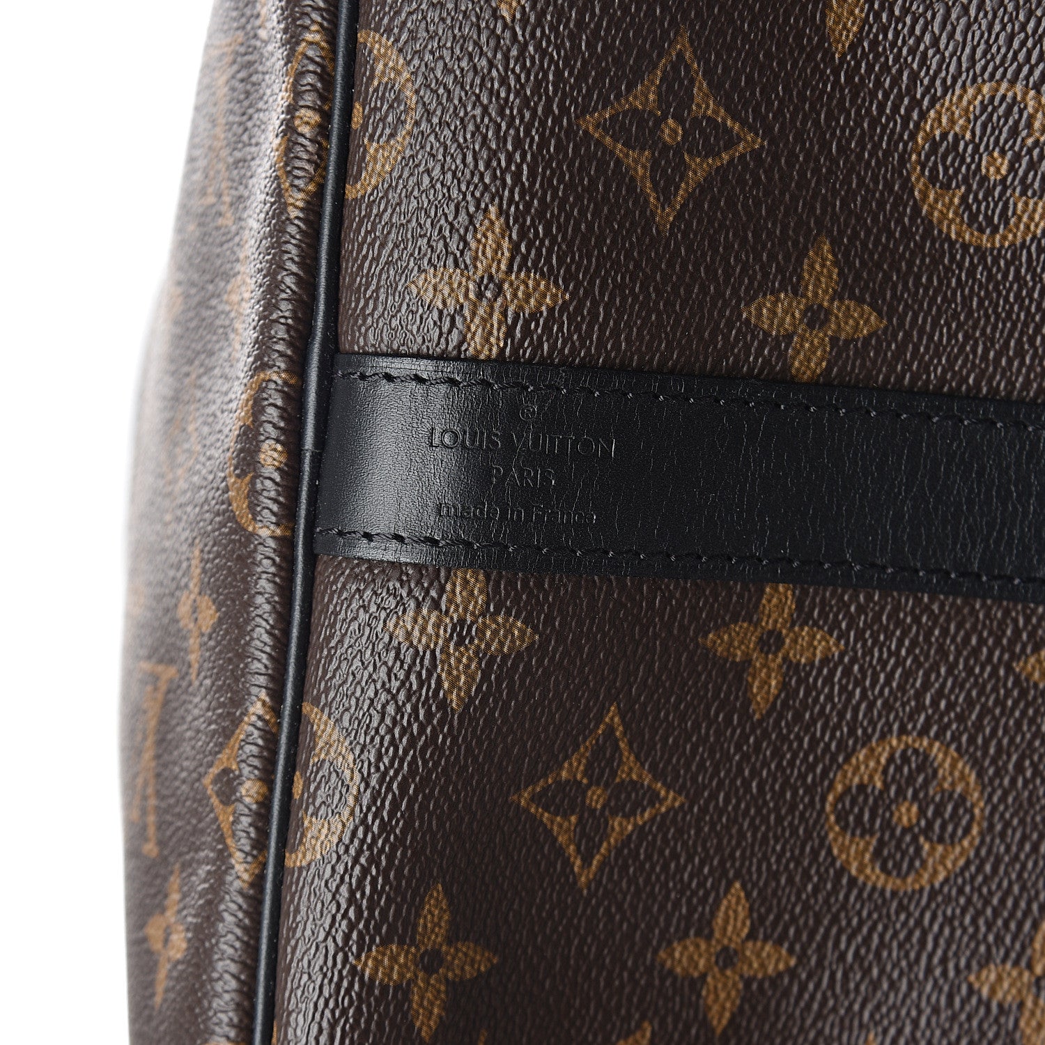 Louis Vuitton Monogram Macassar Keepall Bandouliere 55 10 of 10