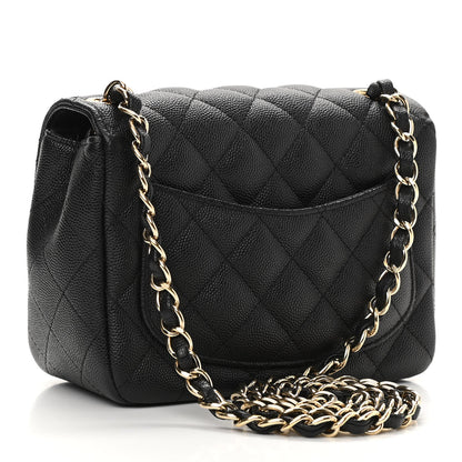 Chanel Caviar Quilted Mini Square Flap Black 3 of 11