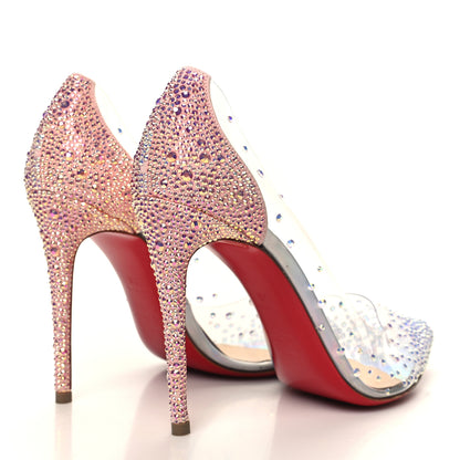 Christian Louboutin PVC Glitter Degrastrass 100 Pumps 36 Pink Multicolor 4 of 7