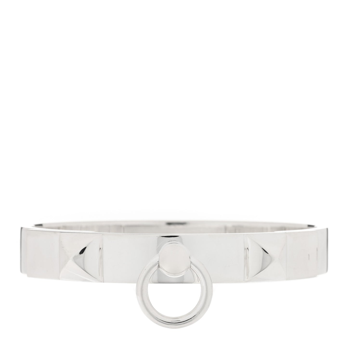 Sterling Silver PM Collier De Chien Bracelet ST