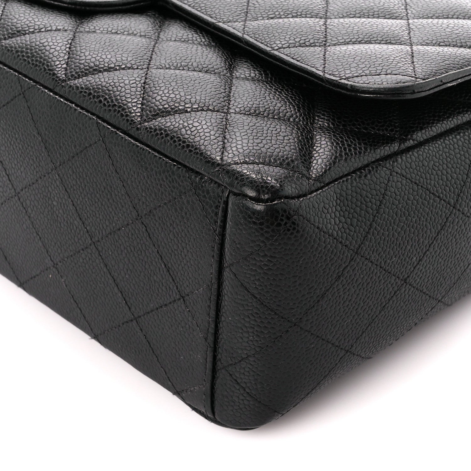 Chanel Caviar Quilted Maxi Double Flap Black 11 of 11