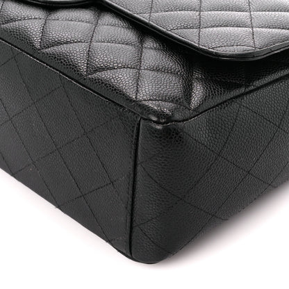Chanel Caviar Quilted Maxi Double Flap Black 11 of 11
