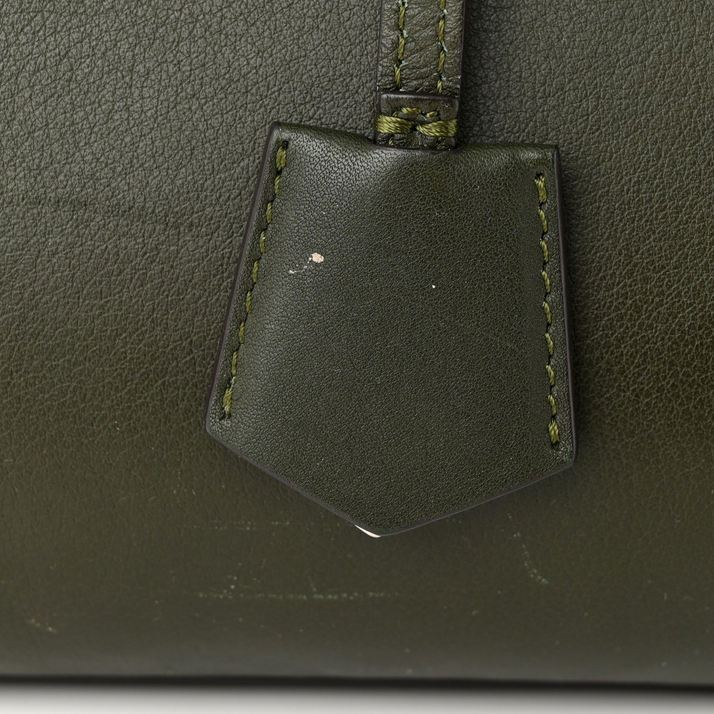 Vitello Dolce Marmol Shiny Nappa Petite 3Jours Tote Verde Prato