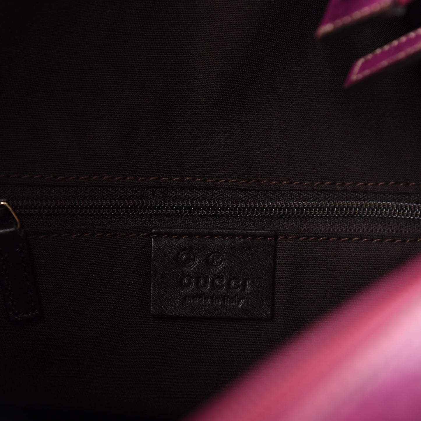 Guccissima Hobo Purple