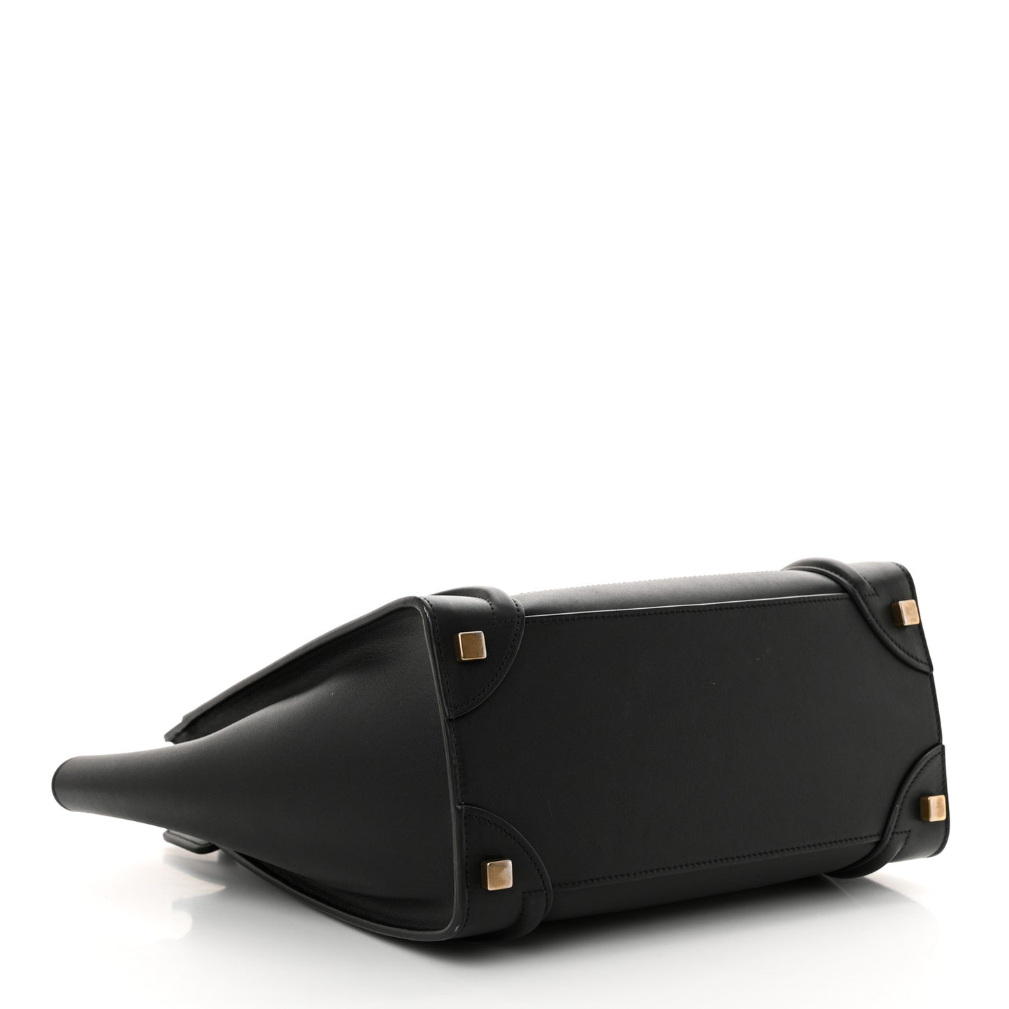 Smooth Calfskin Micro Luggage Black