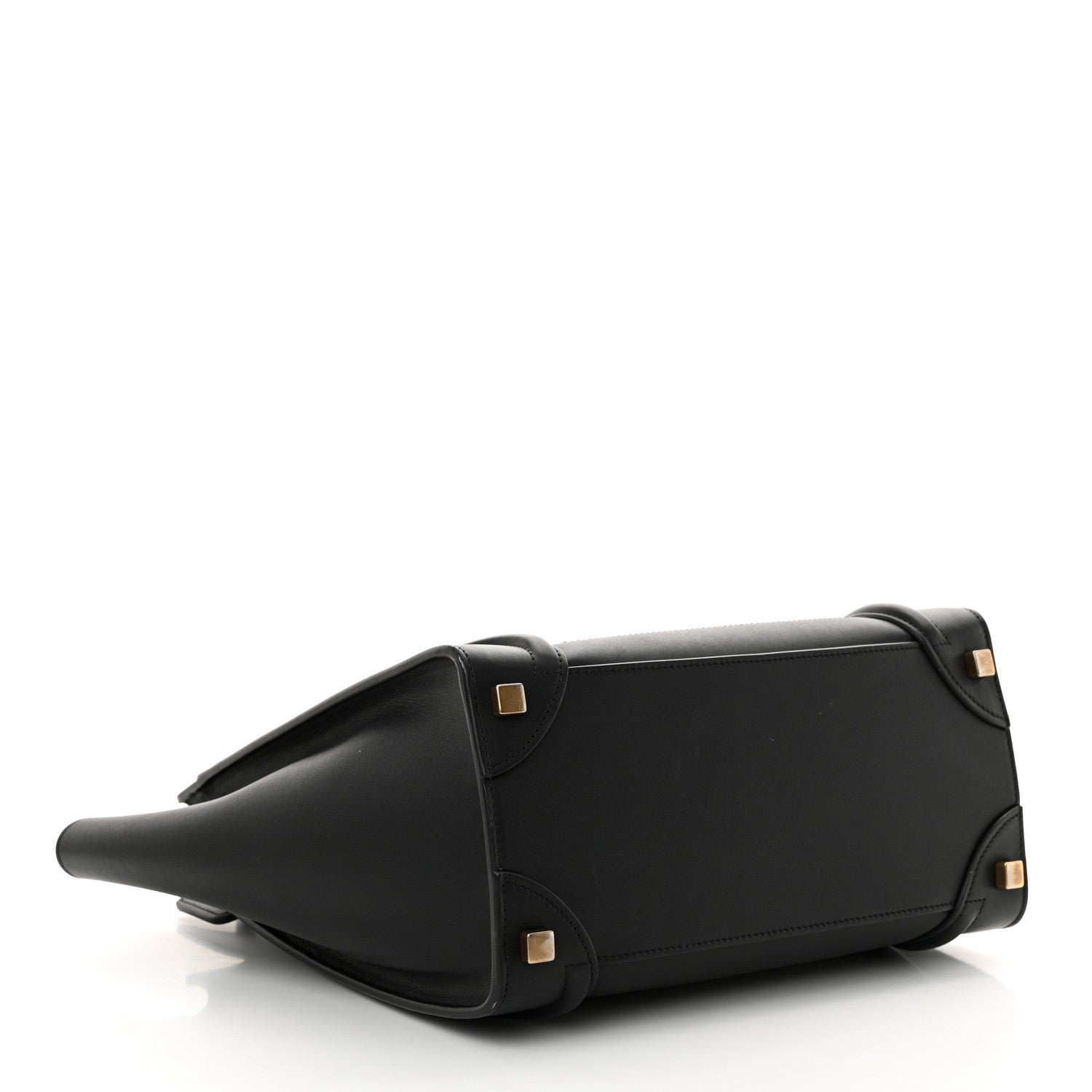 Celine Smooth Calfskin Micro Luggage Black 4 of 10