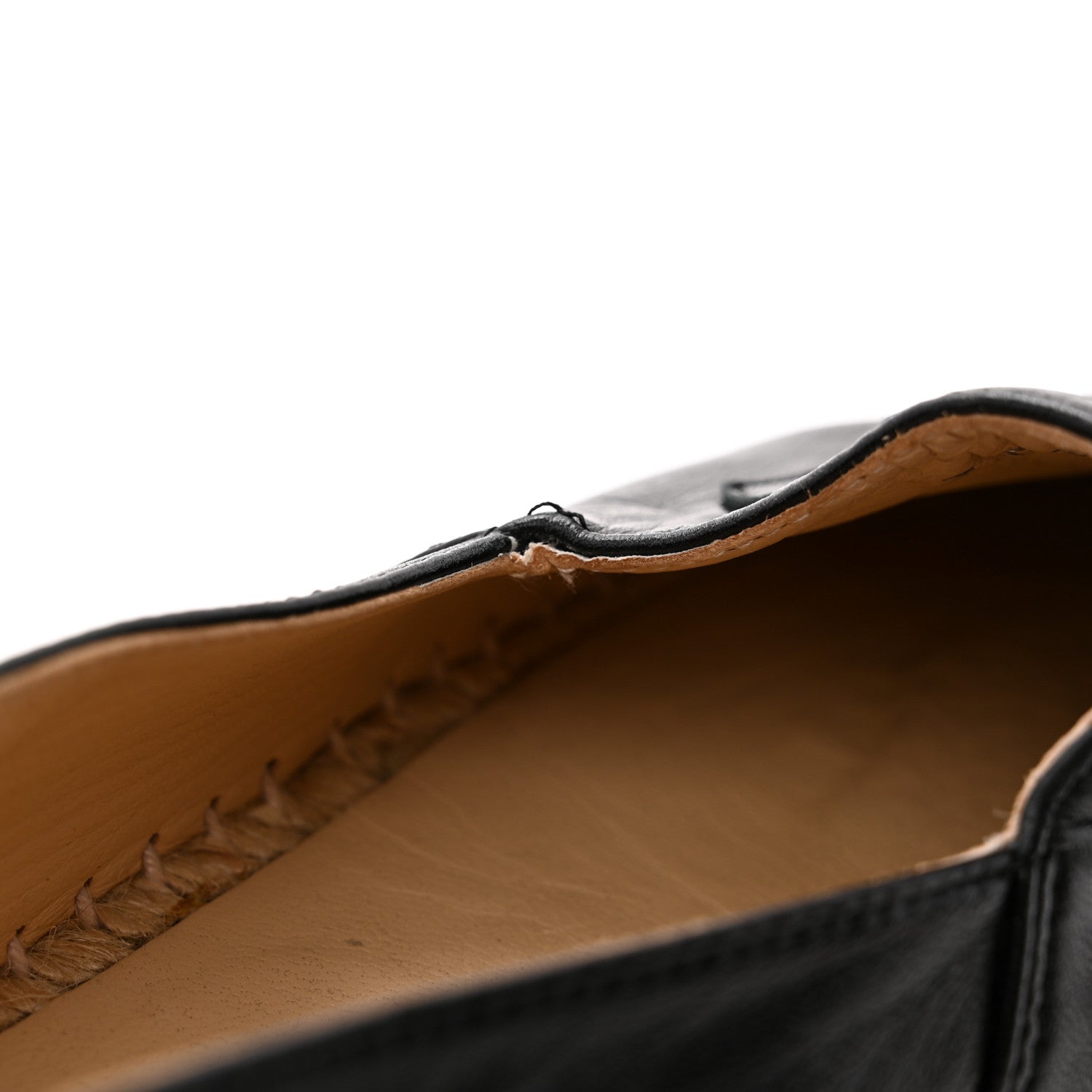 Chanel Lambskin CC Espadrilles 36 Black 10 of 11