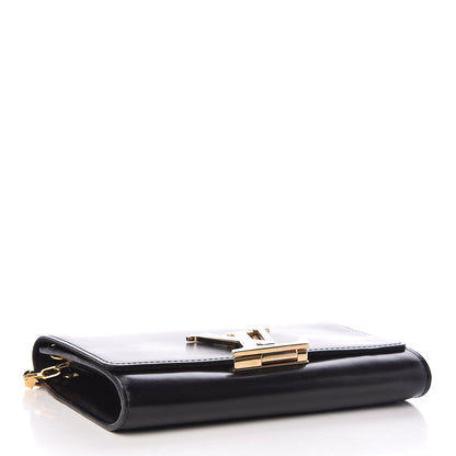 Louis Vuitton Calfskin Chain Louise GM Black 4 of 13