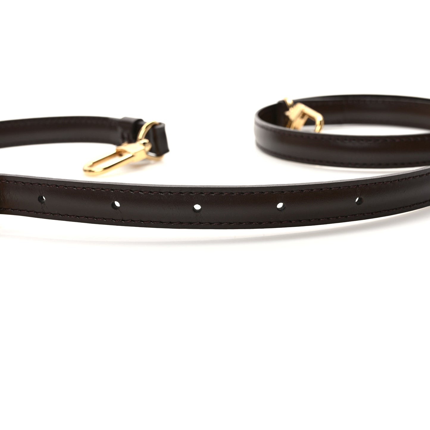 Calfskin 16mm Adjustable Shoulder Strap Brown