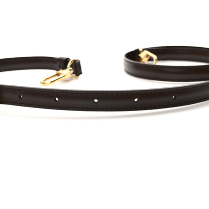 Louis Vuitton Calfskin 16mm Adjustable Shoulder Strap Brown 3 of 4